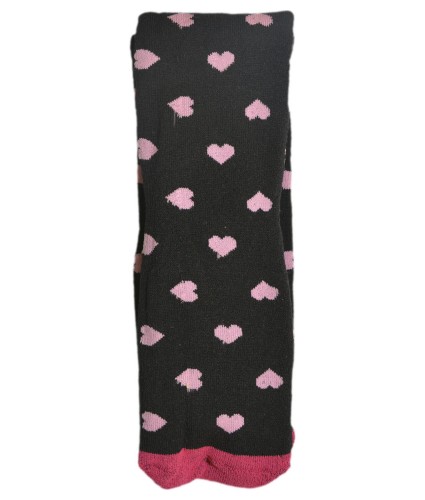 Breast Cancer Awareness Ladies Pink Hearts Wellington Socks