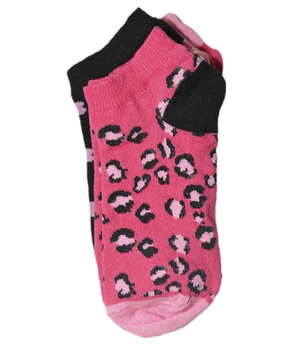 Breast Cancer Awareness 3 Pack Ladies Trainer Socks