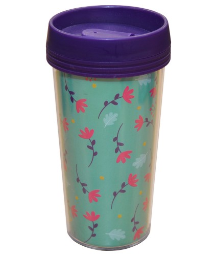Bowelbabe Fund Floral Travel Cup