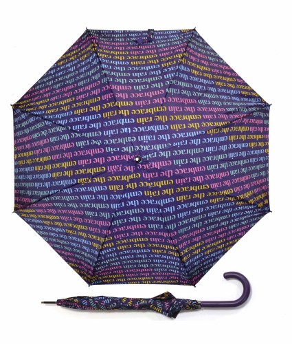 Bowelbabe Fund Embrace the Rain Walker Umbrella