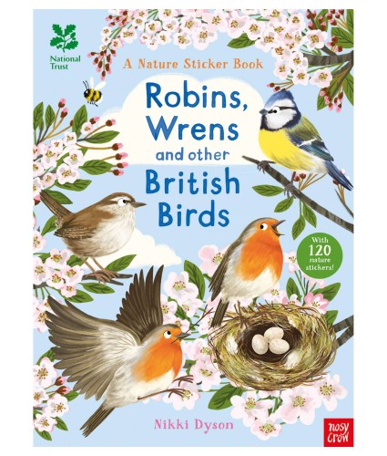 Robins, Wrens and Other British Birds Nature Sticker Book