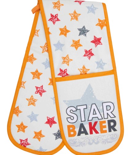 The Great Stand Up To Cancer Bake Off 2022 Star Baker Double Oven Gloves