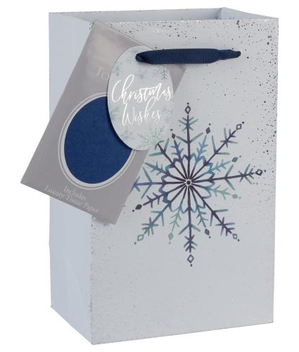 Tom Smith Frosted Twilight Luxury Gift Bag - Small