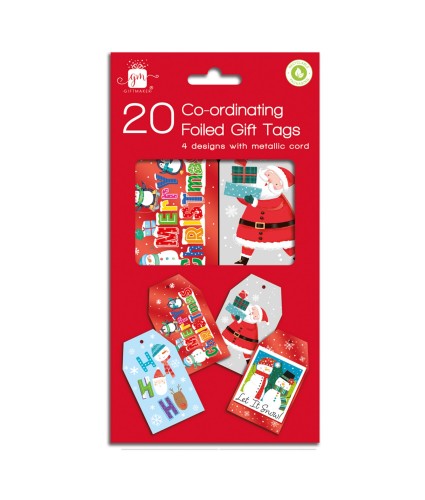 Novelty Gift Tags - Pack of 20