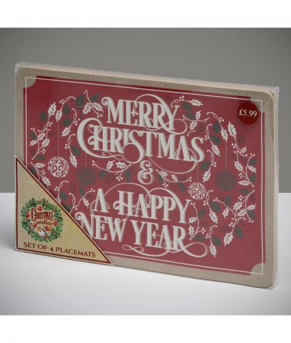 Christmas Placemats, Set of 4