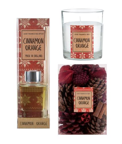 Cinnamon & Orange Fragrance Gift Set