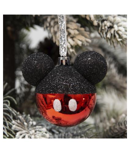 Disney Mickey Mouse Glass Bauble