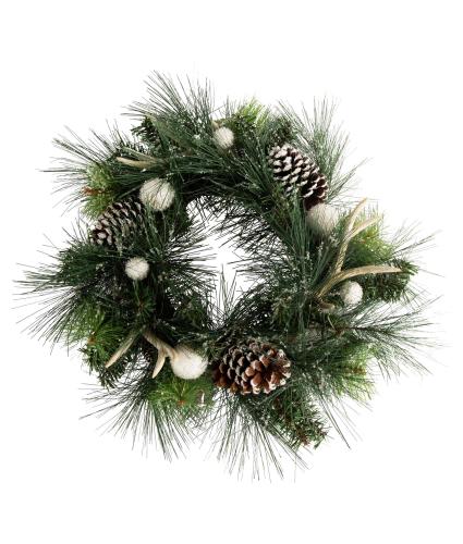 Nordic Frosted Wreath