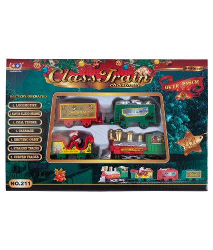 Christmas 11-Piece Train Set