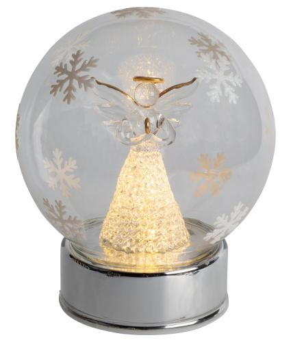 Angel Glass Ball LED Lit Decoration