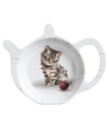 Playful Kitten Tea Bag Tidy