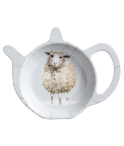 Winter Sheep Teabag Tidy