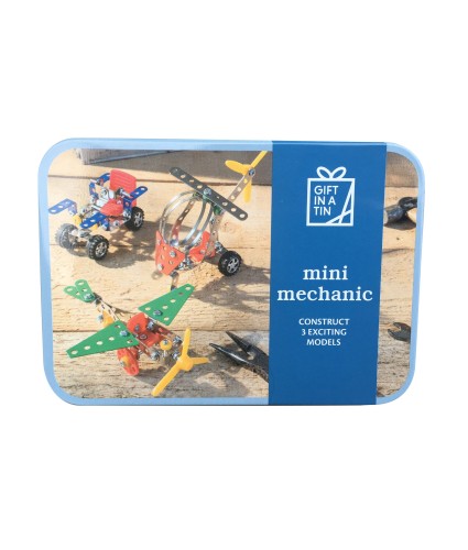 Apples To Pears Gift in a Tin Mini Mechanic Construction Set