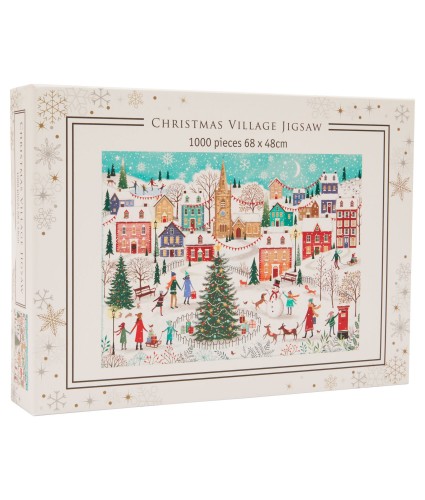 Christmas Village 1000-Piece Jigsaw Puzzle
