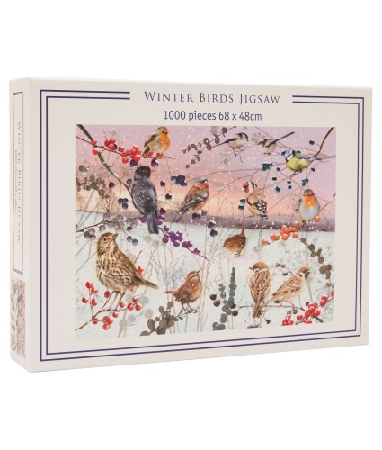 Winter Birds 1000-Piece Jigsaw Puzzle