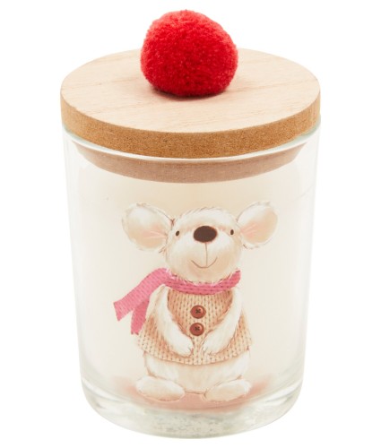 Pom Pom Candle - Marcel the Mouse