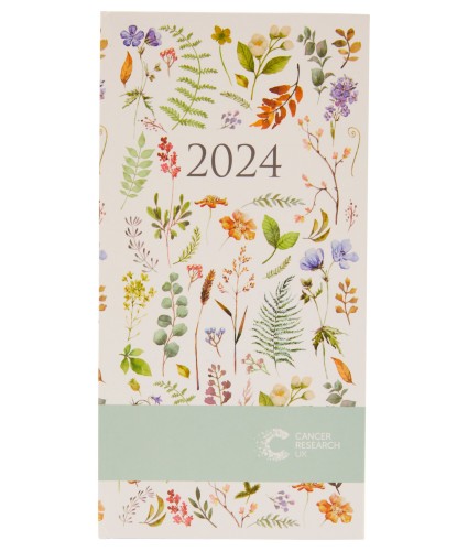 Cancer Research UK 2024 Pocket Diary - Floral
