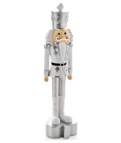 Nutcracker Silver Figurine