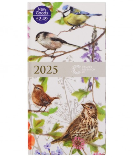 Cancer Research UK 2025 Pocket Diary - Birds