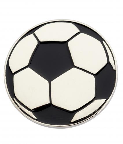 Football Pin Badge, Cancer Research UK