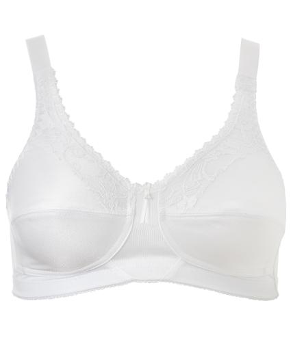 Trulife Barbara Everyday Pocketed Softcup Bra in White