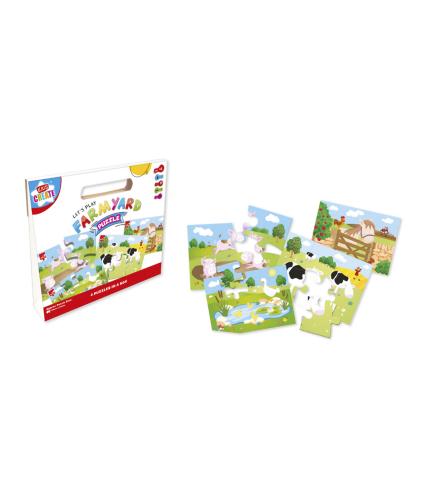 Farmyard 4-in-1 Puzzle Box