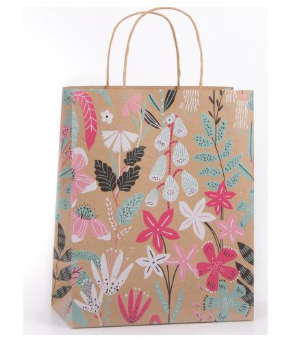 Eco Rainforest Floral Gift Bag