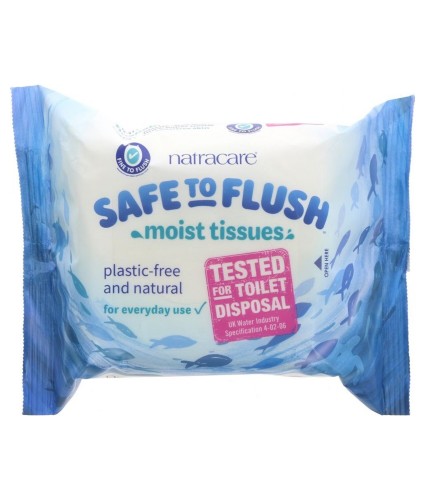 Natracare Safe To Flush Moist Toilet Tissue