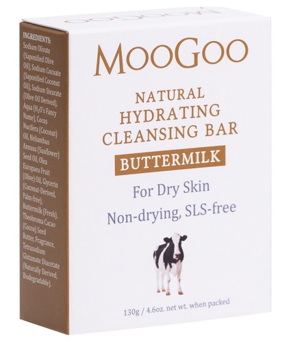 MooGoo Hydrating Buttermilk Cleansing Soap Bar