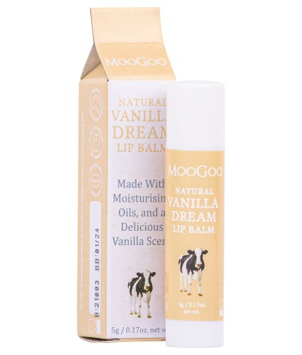 MooGoo Natural Lip Balm - Vanilla Dream