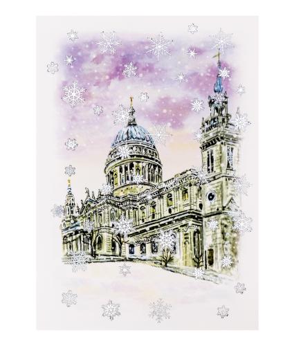 St Paul's Cathedral Christmas Cards - Pack of 10