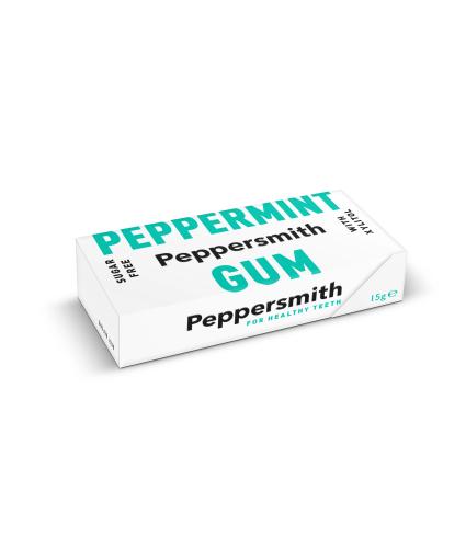 Peppersmiths Peppermint Gum 15g