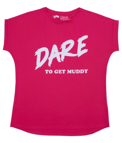 Pretty Muddy Dare To Get Muddy Loose Fit T-shirt