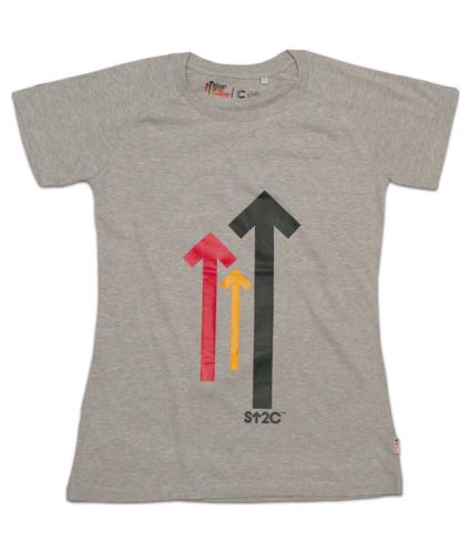 Stand Up To Cancer Women's Grey T-shirt 