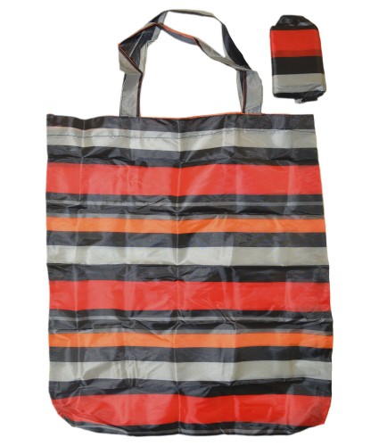 Stand Up To Cancer Foldaway Striped Bag