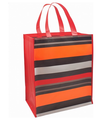 Stand Up To Cancer Striped Tote Bag