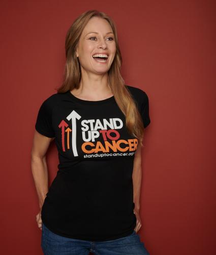 Stand Up To Cancer Women's Black T-Shirt - XS