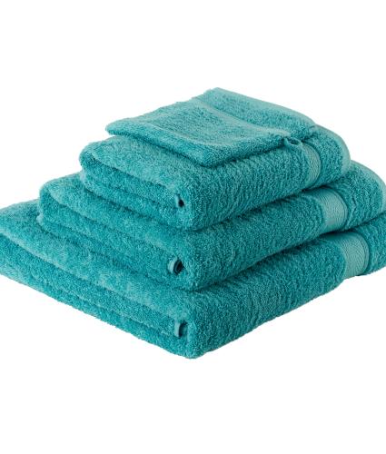 4 Piece Teal Towels