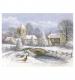 Picture Perfect Village in Winter Christmas Cards - Pack of 10