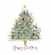 Shimmer Tree Christmas Cards - Pack of 10
