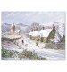 Christmas Eve Scene Christmas Cards - Pack of 10