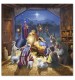 Three Fold Traditional Nativity Christmas Cards - Pack of 10