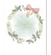 Pastel Wreath Christmas Cards - Pack of 10