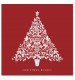Filigree Christmas Tree Christmas Cards - Pack of 10