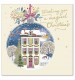 Winter Scene Bauble Christmas Cards - Pack of 10