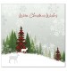Silhouette Tartan Stags Christmas Cards - Pack of 10