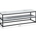 FurnitureR Facto Marble Effect TV Stand