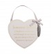 Someone Special Hanging Heart and Feather Plaque