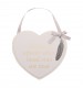 Feathers Appear Hanging Heart and Feather Plaque