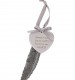 Always in our Thoughts, Forever in our Hearts Remembrance Feather Hanging Decoration